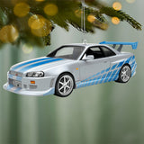 Hallmark The Car's the Star 2 Fast 2 Furious 1999 Nissan Skyline GT-R Metal Ornament