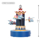 Hallmark Disney Parks Memories 70 Years of Disneyland Dumbo the Flying Elephant Musical Ornament With Light and Motion