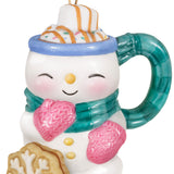 Cup of Cozy Porcelain Ornament