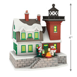 Holiday Lighthouse 2025 Ornament With Light
