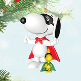 Peanuts® Spotlight on Snoopy Masked Marvel Ornament
