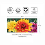 Fall Mums Sassafras Insert Mat