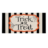 Striped Trick or Treat Sassafras Insert Mat