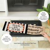 Striped Trick or Treat Sassafras Insert Mat