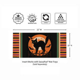 Pet Central Moonlit Black Cat Sassafras Insert Mat