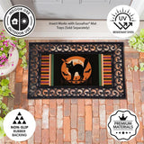 Pet Central Moonlit Black Cat Sassafras Insert Mat