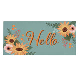 Harvest Blossoms Sunflower Sassafras Insert Mat