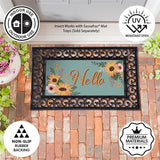 Harvest Blossoms Sunflower Sassafras Insert Mat
