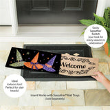 Haunted House Witch Hats Sassafras Insert Mat