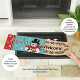 Heartfelt Cheer Snowman Sassafras Insert Mat