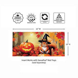 Halloween Squirrel Grove Sassafras Insert Mat