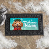 Happy Winter Goldendoodle Sassafras Insert Mat
