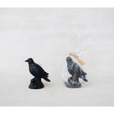 4"H Unscented Crow-Shaped Candle