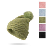 Britt's Knits® Women's Powder Knit Ultra Soft Pom Hat