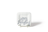 Stone Skinny Stripe Happy Everything 9.25 Mini Platter