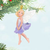 Mini Morning Glory Fairy Ornament