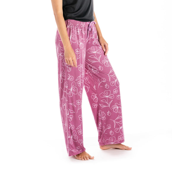 Hello Mello® Daydream Collection Lounge Pants Be a Wildflower