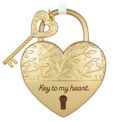 Key to My Heart Ornament