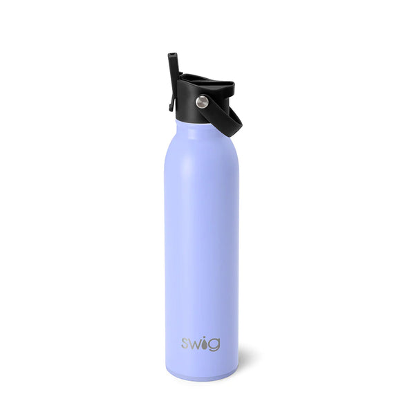 Swig Life Hydrangea Flip + Sip Water Bottle 20oz