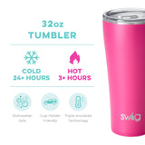 Swig Life Hot Pink Tumbler 32oz