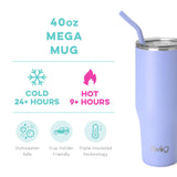 Swig Life Hydrangea Mega Mug 40oz