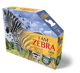 Madd Capp Puzzle I Am Zebra 1000pc