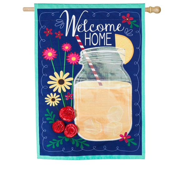 House Flag Welcome Home Linen