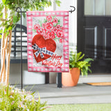 Love Bouquet Garden Strie Flag