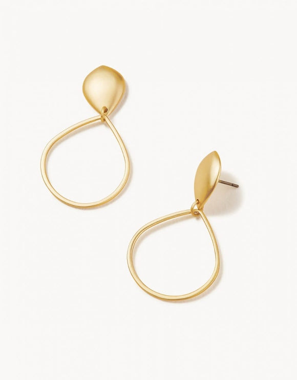 Droplet Earrings Gold
