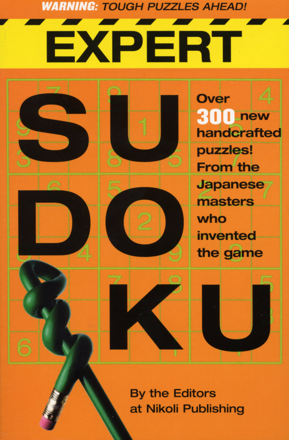 Expert Sudoku Book