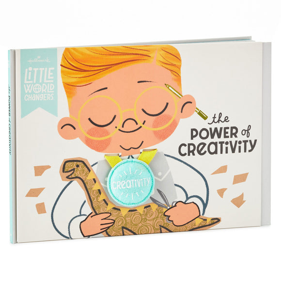 Hallmark Little World Changers™ The Power of Creativity Book With Medal