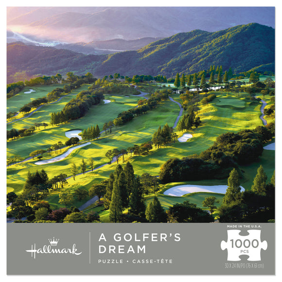 Hallmark A Golfer's Dream 1000-Piece Puzzle