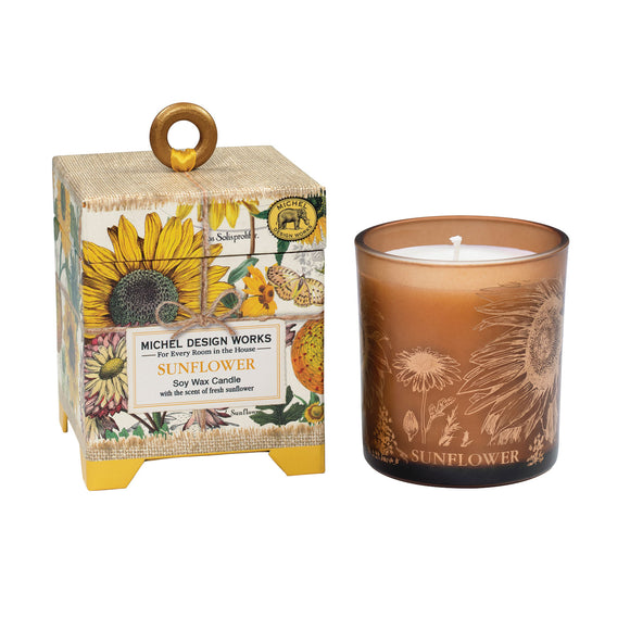 Sunflower 6.5oz Soy Wax Candle