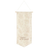 Hallmark Grateful Signature Table Runner With Permanent Markers, 14x72