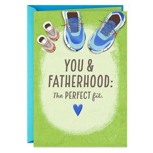 Hallmark The Perfect Fit Father's Day Card for Dad-to-Be