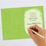 Hallmark The Perfect Fit Father's Day Card for Dad-to-Be