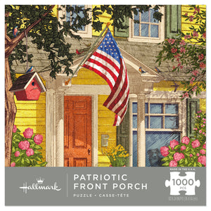 Hallmark Patriotic Front Porch 1000-Piece Puzzle