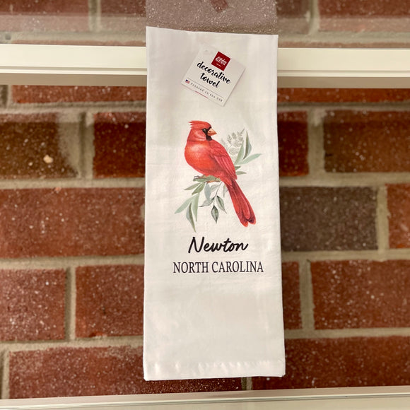 Newton Cardinal Tee Towel