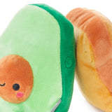 Hallmark Better Together Avocado and Toast Magnetic Plush, 5"
