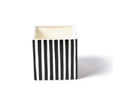 Black Stripe Mini Nesting Cube Medium