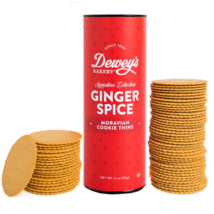 Ginger Spice Moravian Cookies 4oz Tube