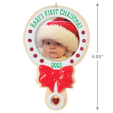 Hallmark Baby's First Christmas 2021 Photo Frame Ornament