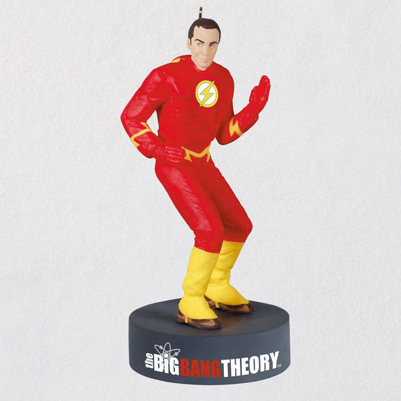 Hallmark The Big Bang Theory™ Sheldon Cooper™ as The Flash™ Ornament With Sound