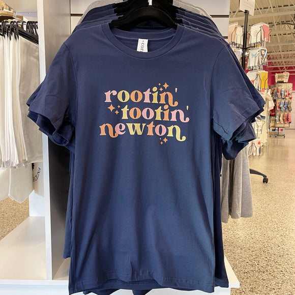 Rootin' Tootin' Newton Stars Navy Shirt