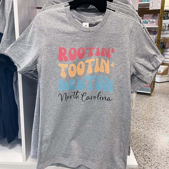 Rootin' Tootin' Newton Gray Shirt
