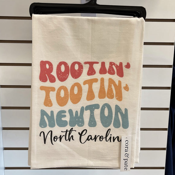 Rootin' Tootin' Newton Flour Sack Towel