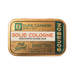Duke Cannon Solid Cologne Bourbon 1.5oz