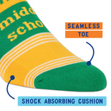 Middle School Sneaker Socks