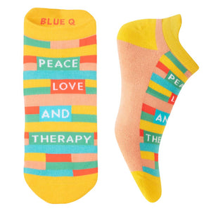 Peace & Therapy Sneaker Socks