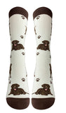 Happy Tails Socks Chocolate Labrador